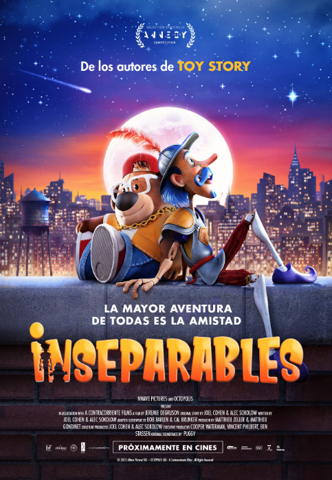 «Inseparables», se proyecta en 72 salas
