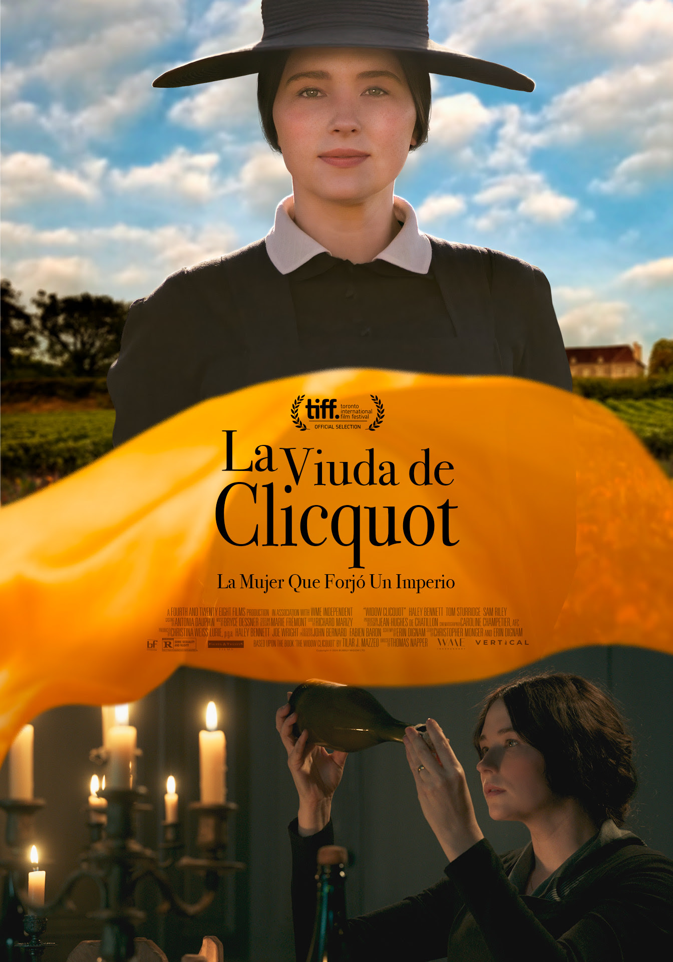 «La viuda de Clicquot» estrena este jueves 22 de agosto.