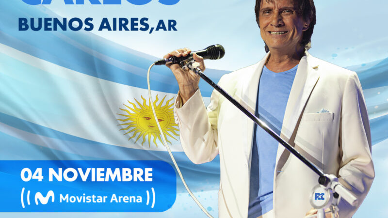 ¡ROBERTO CARLOS REGRESA A LA ARGENTINA!