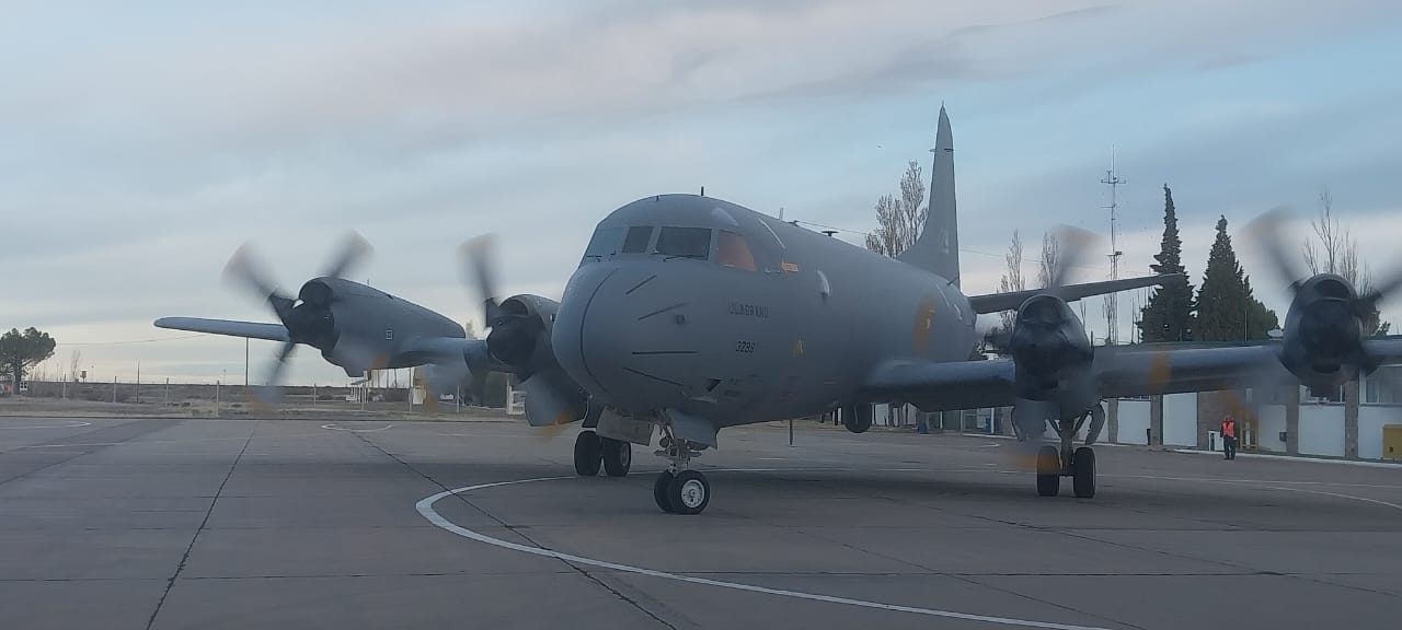 Chubut: arribó al país el primero de los cuatro P3 Orion para la Armada Argentina