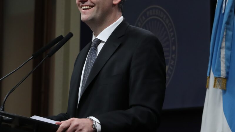 Adorni: “El equilibrio fiscal va a ser norma «