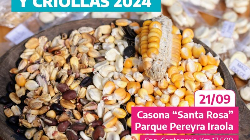 Buenos Aires :se realiza la 8va Feria Provincial de Semillas Criollas y Nativas