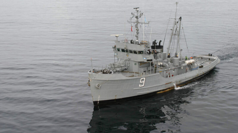 Se retira de la subasta pública al ex Aviso A.R.A. «Alférez Sobral»