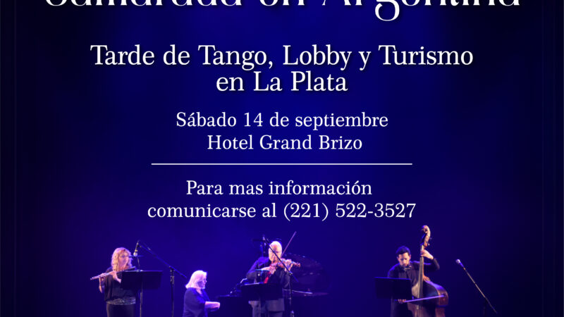 El Cuarteto de Tango Camarada se presenta en el hotel Gran Brizo