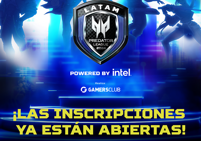 Los gamers argentinos podrán ser parte de la «Predator League powered by Intel»
