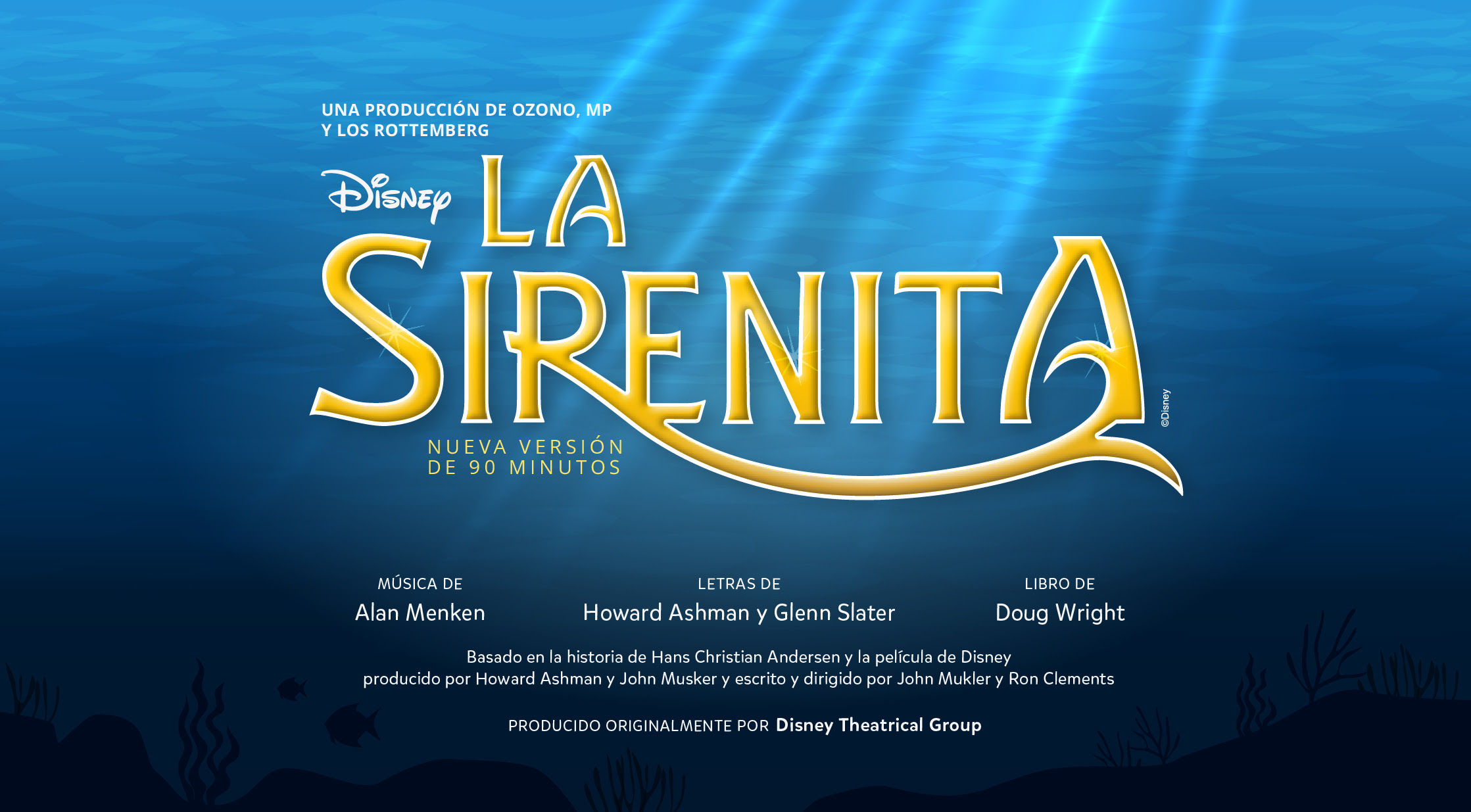 En búsqueda de «La Sirenita». Convocan a audiciones abiertas en el Teatro Gran Rex