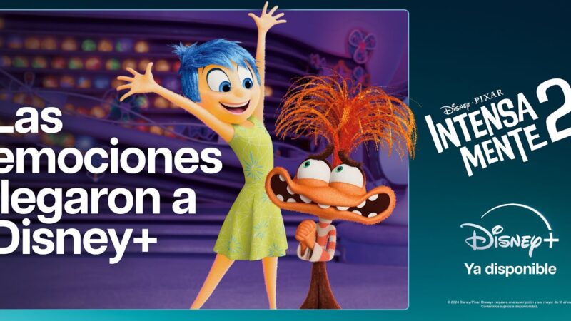 Hoy se estrena   INTENSA-MENTE 2 EN Disney+