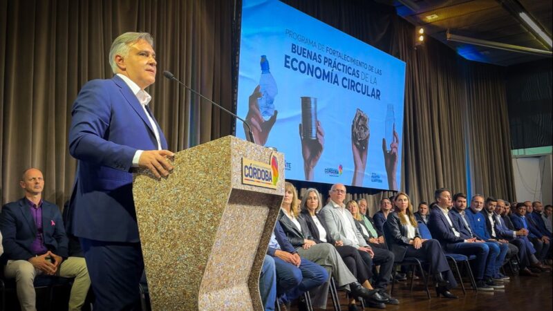 Economía Circular: Córdoba entregó 1.500 millones de pesos a municipios