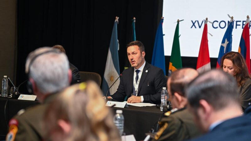 Petri: «Estamos dispuesto a trabajar por la paz y orden regional»