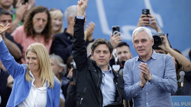 Kicillof  dijo que «este desastre de Milei no dura para siempre»