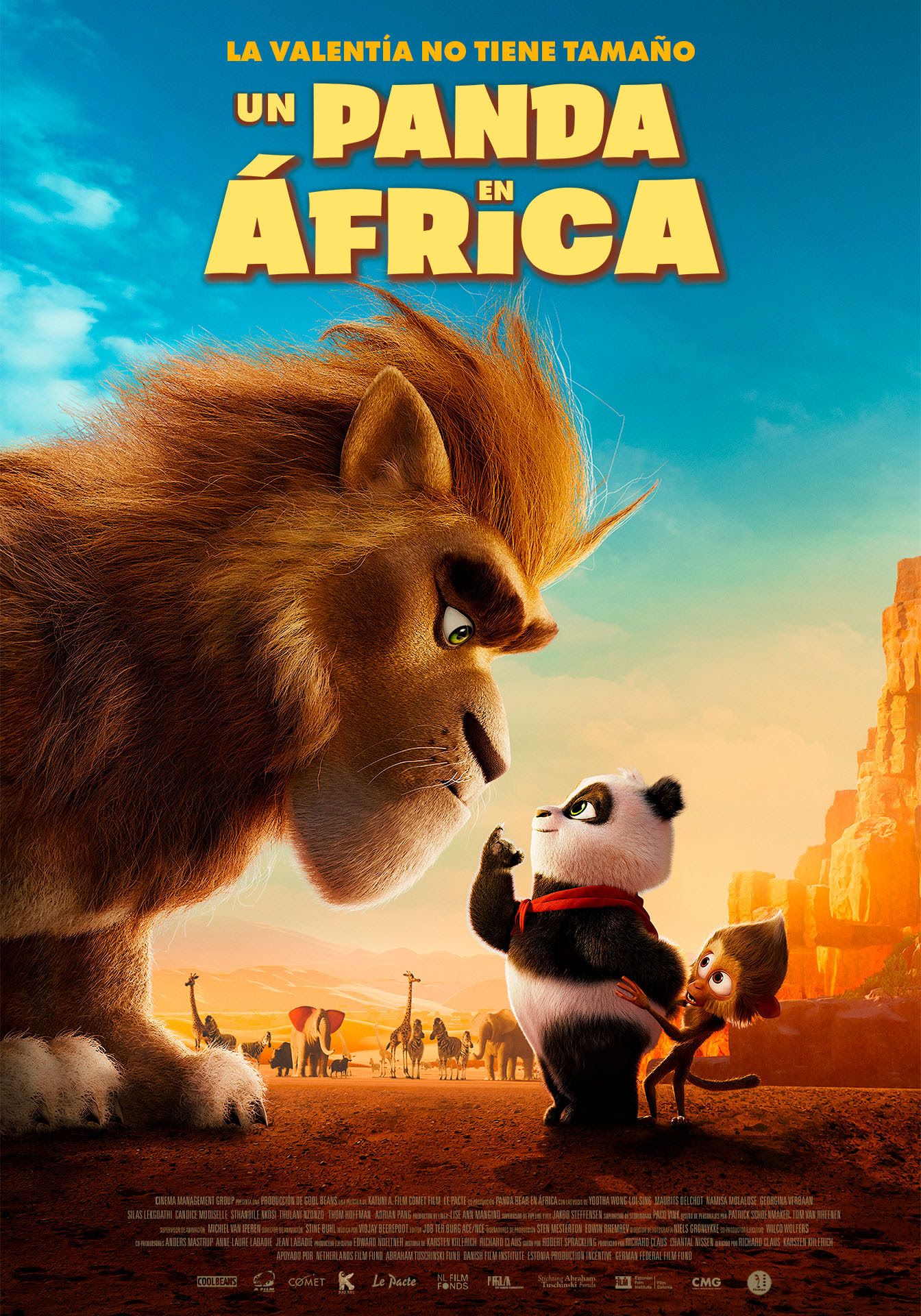 Llega «Un Panda en África» una entretenida película animada de aventuras para toda la familia