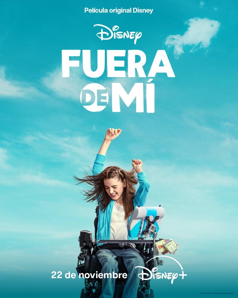 Disney+ presentó el tráiler y el póster oficiales de FUERA DE MÍ