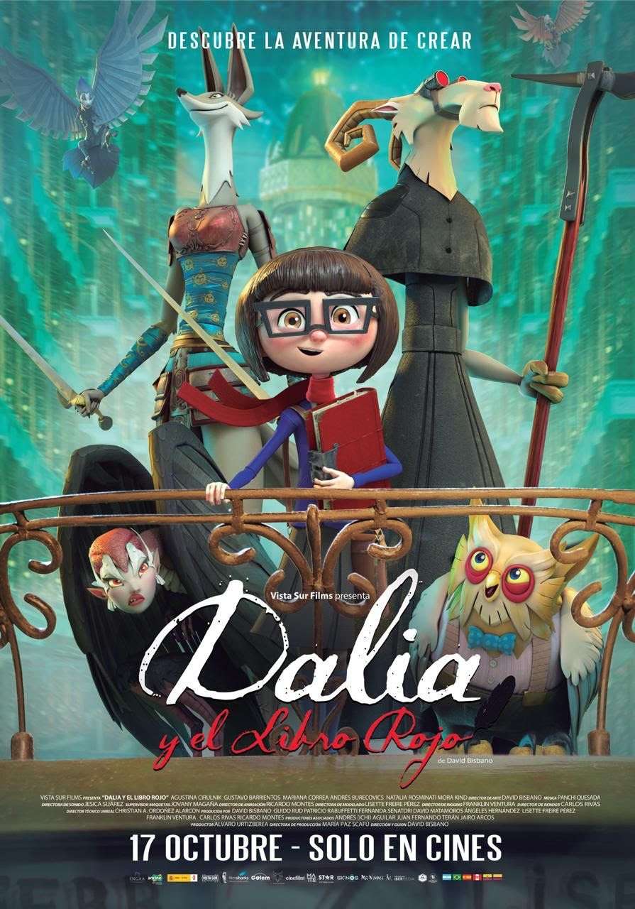 Llega a los cines «Dalia y el Libro Rojo, una épica historia de animación para toda la familia