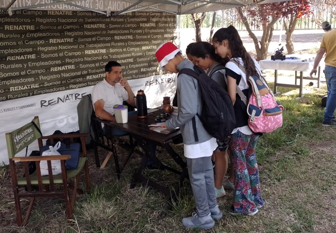El RENATRE participó en la ExpoINTA del sur de Mendoza