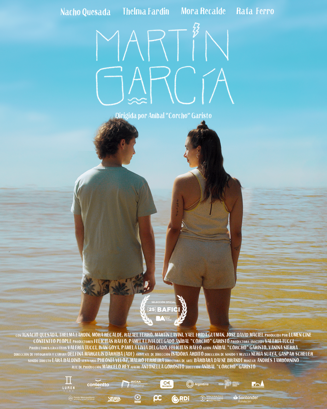 Sigue en cartel» Martín García», con Thelma Fardin y Nacho Quesada