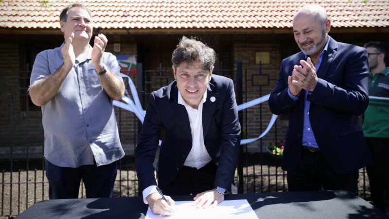 Kicillof y Secco inauguraron el puente Stella Maris en Ensenada