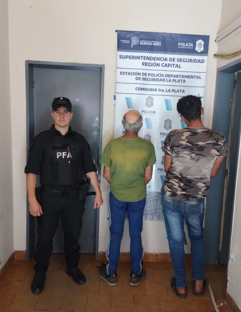 Detenidos por robar materiales de computación de universidad platense