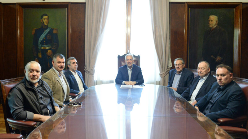 La Plata: Alak y la Cámara de Comercio avanzan en medidas para potenciar la actividad