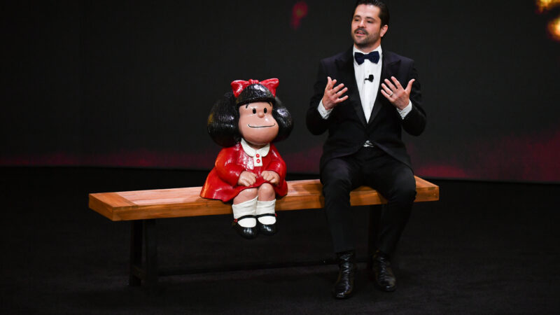 Felipe Colombo en los Emmy Internacional