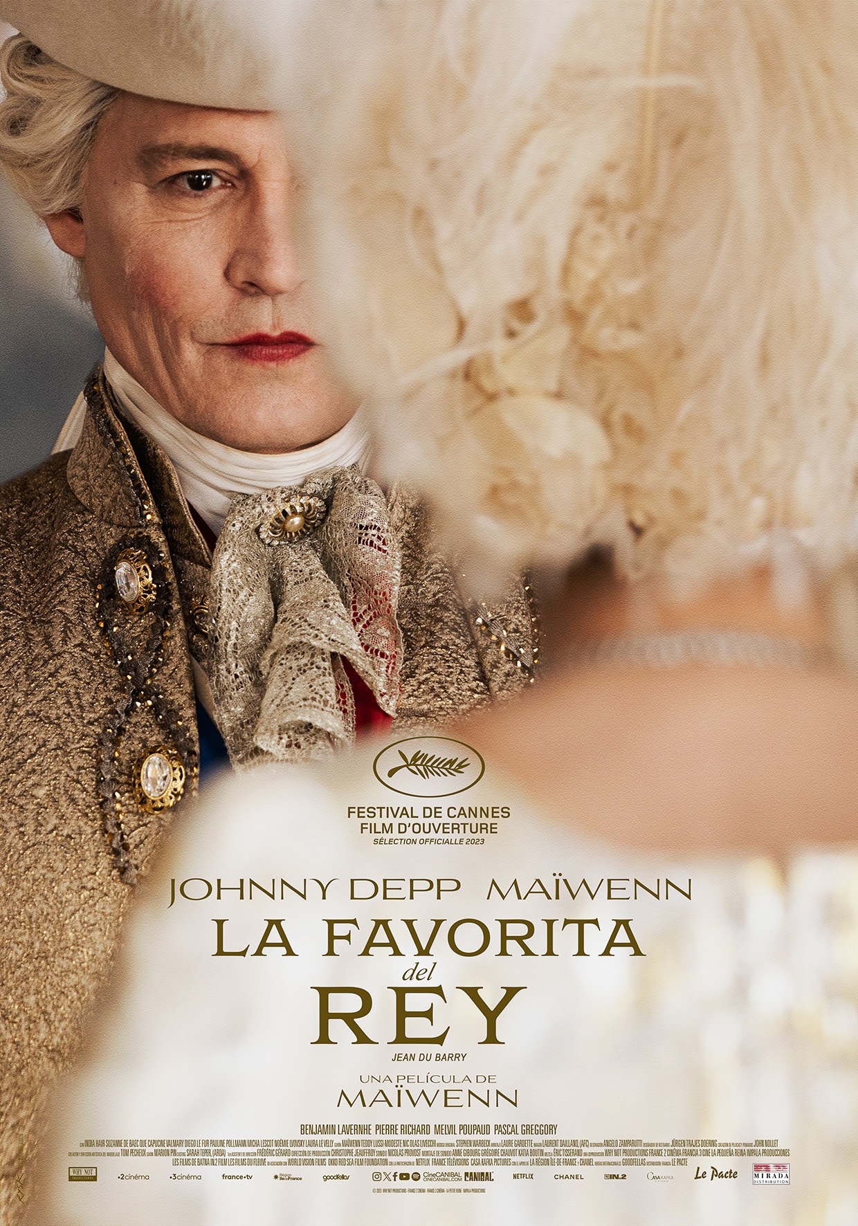 Llega «La favorita del Rey», protagonizada por Johnny Depp
