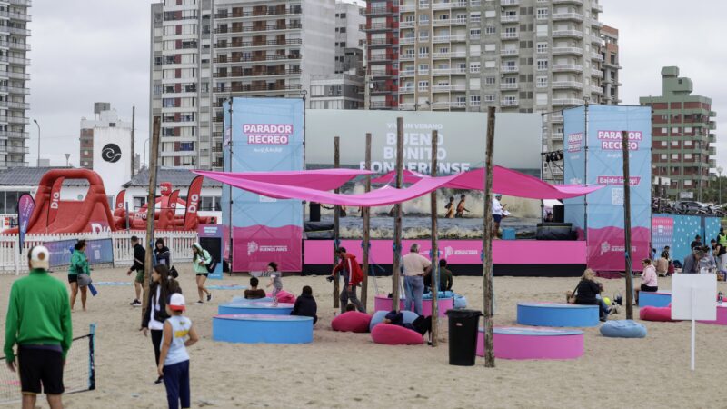 Verano 2025: el gobierno bonaerense inauguró  dos paradores en Miramar y Villa Gesell