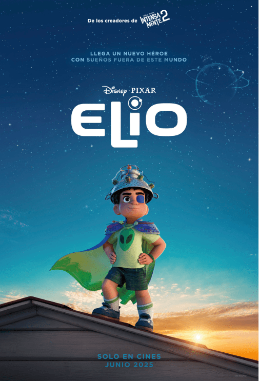 Mirá el póster de Elio, la nueva película de Disney y Pixar que llega a los cines en junio