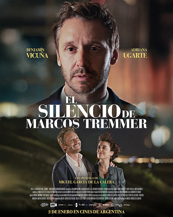 Ya está en los cines El silencio de Marcos Tremer, con Benjamín Vicuña