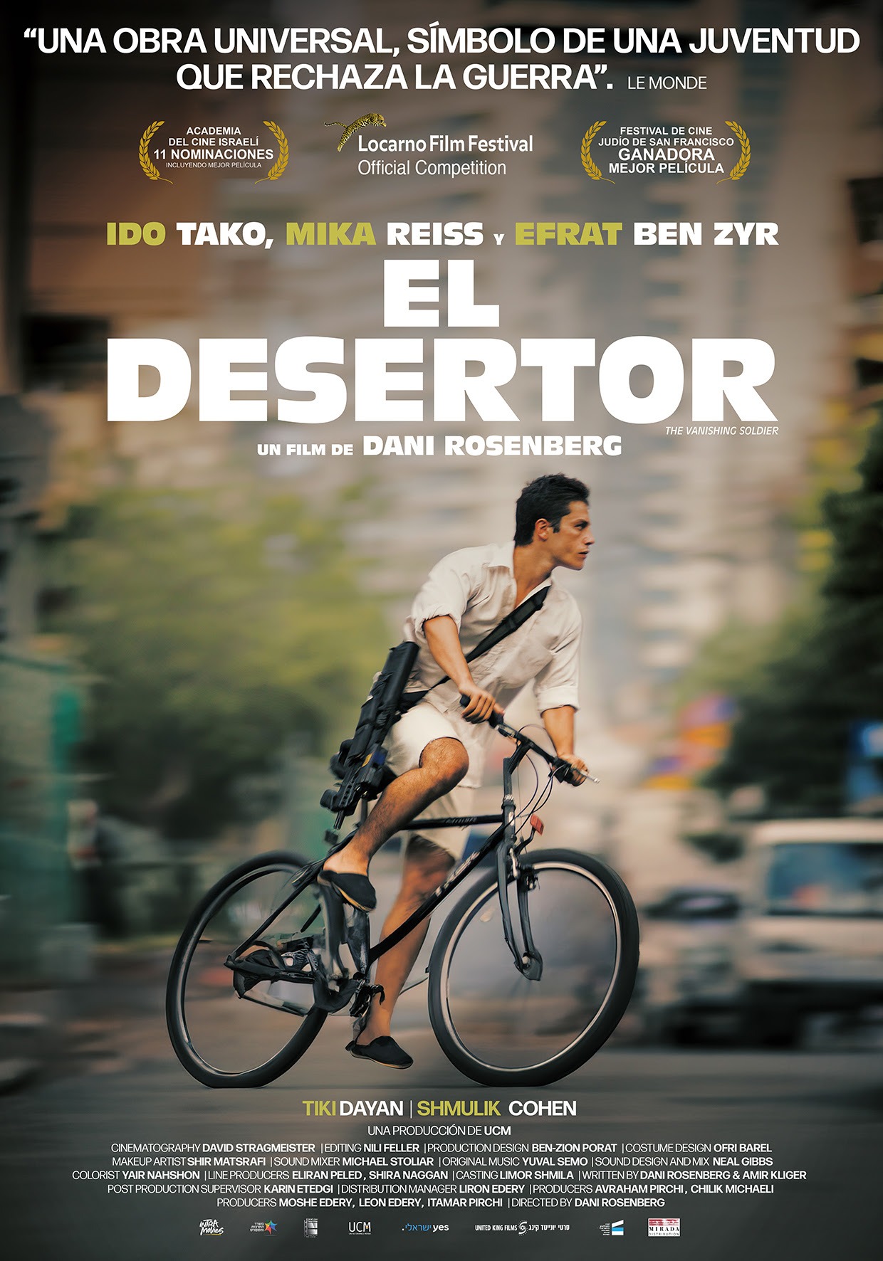 El 9 de enero llega «El desertor», un film de Dani Rosenberg
