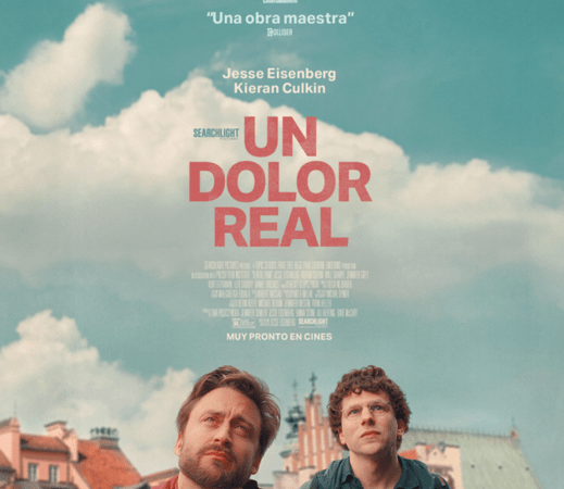 Llega a los cines «Un dolor real», la nueva comedia dramática de Jesse Eisenberg