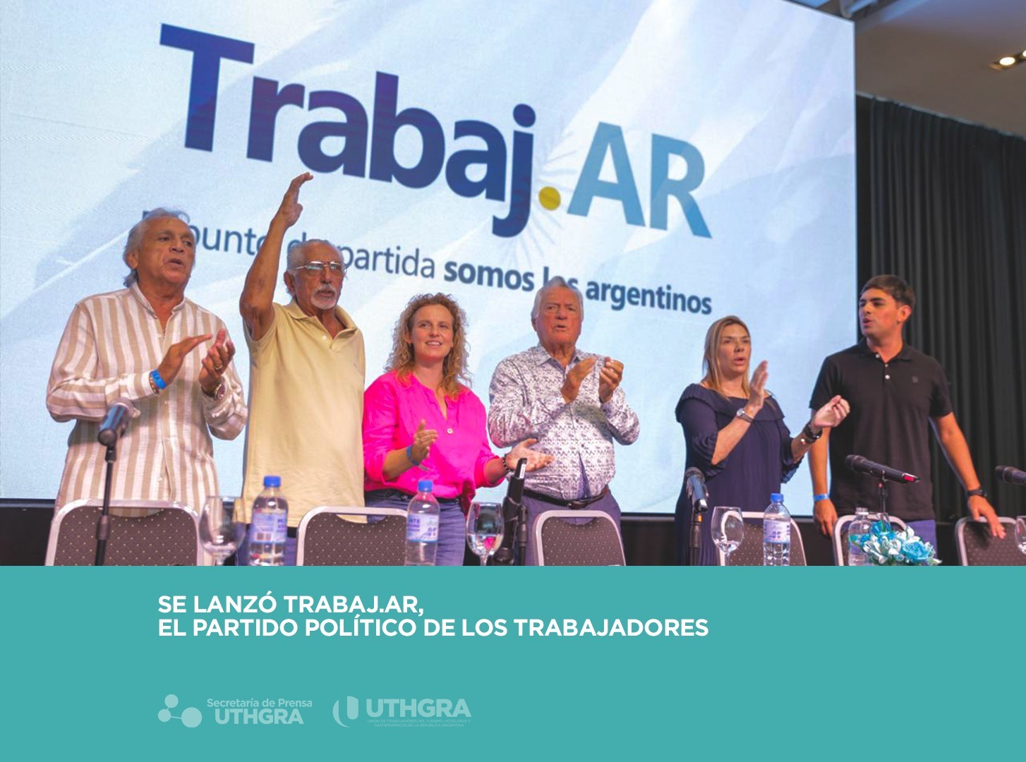 Luis Barrionuevo lanzó Trabaj.AR, el partido político de los trabajadores