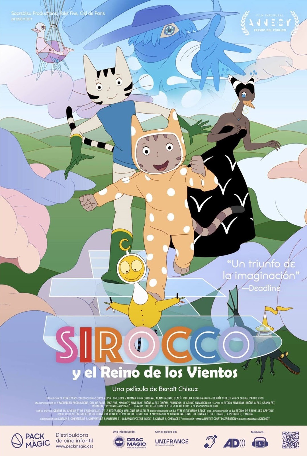 «SIROCCO y el Reino de los Vientos» se estrena este jueves en los principales cines