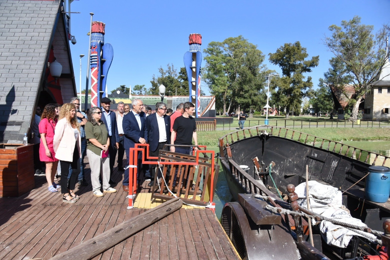 La Plata: buscan poner en valor el barco y el tren de la República de los Niños
