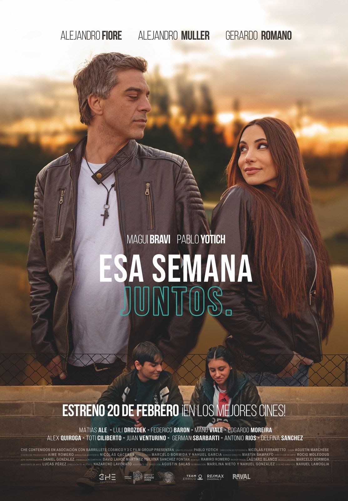 «Esa semana juntos» la pelicula que se filmó en La Plata ya está en los principales cines
