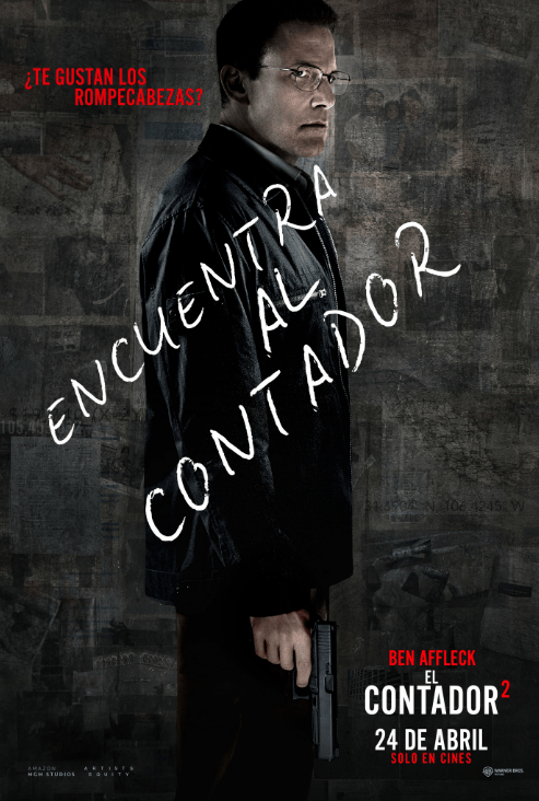 ¿Te gustan los rompecabezas? Ben Affleck y Jon Bernthal están de vuelta en «El Contador2» . Mirá el nuevo trailer ahora y disfrutá de la película el 24 de abril solo en cines.