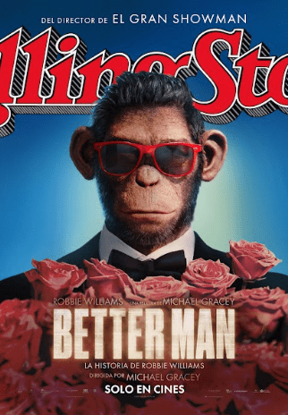 «Better Man»: la historia de Robbie Williams. Estreno 27 de febrero. Salas.