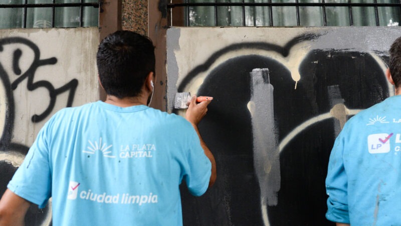 En La Plata sigue a full el programa «Ciudad Limpia»