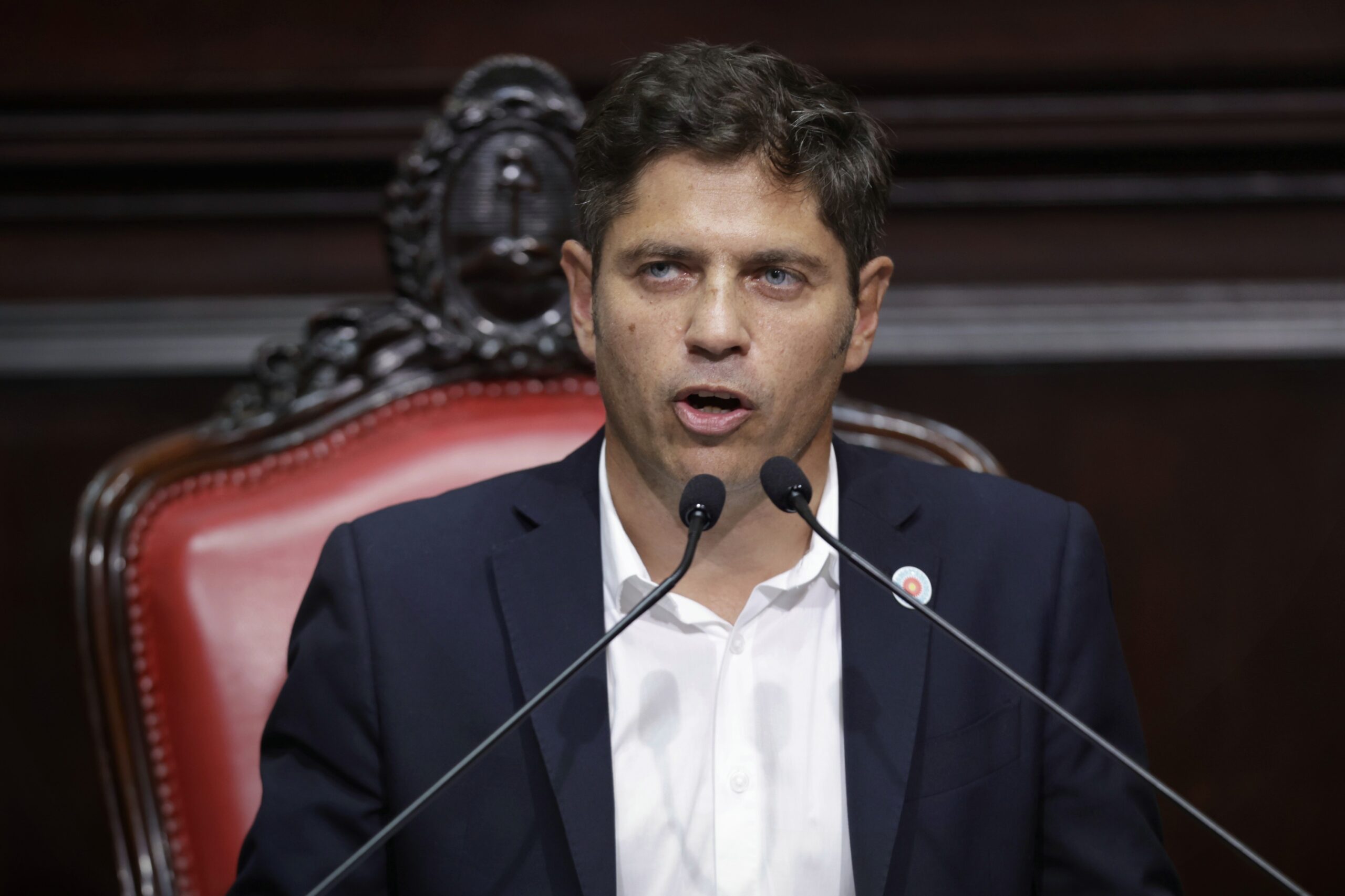 Kicillof dijo que Milei «no sólo busca achicar el Estado, quiere desintegrarlo»
