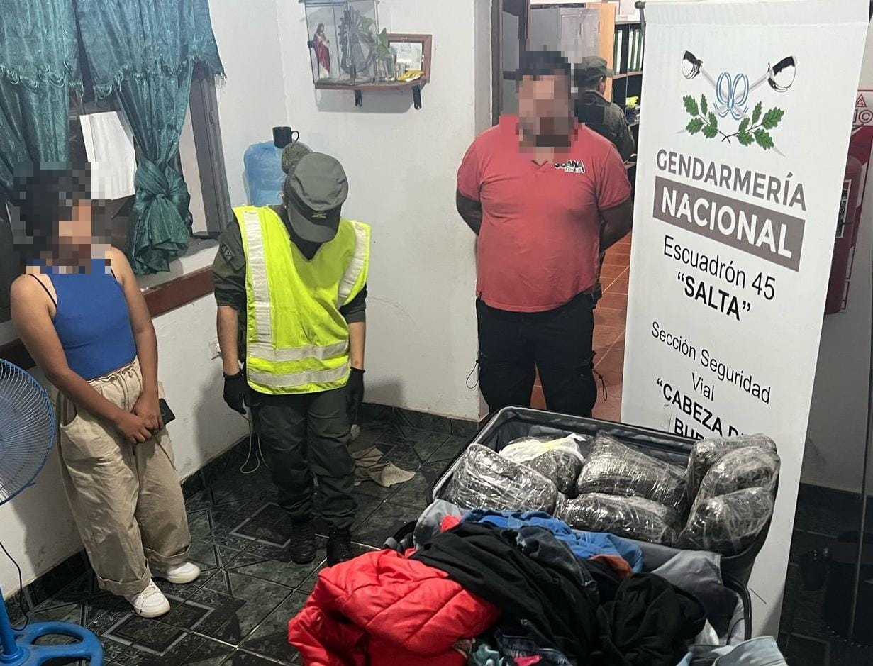 Salta: detuvo a dos mujeres que transportaban estupefacientes