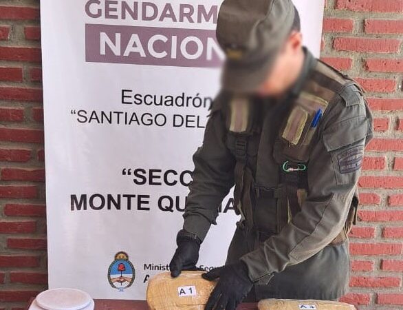 Santiago del Estero: simulaban un tour de compras y llevaban más de 6 kilos de cocaína