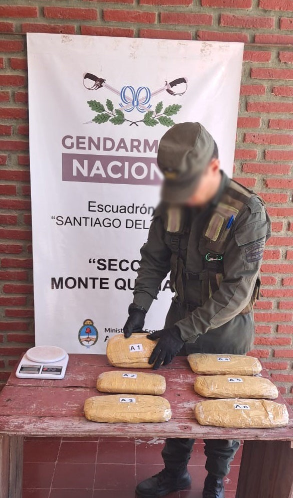 Santiago del Estero: simulaban un tour de compras y llevaban más de 6 kilos de cocaína