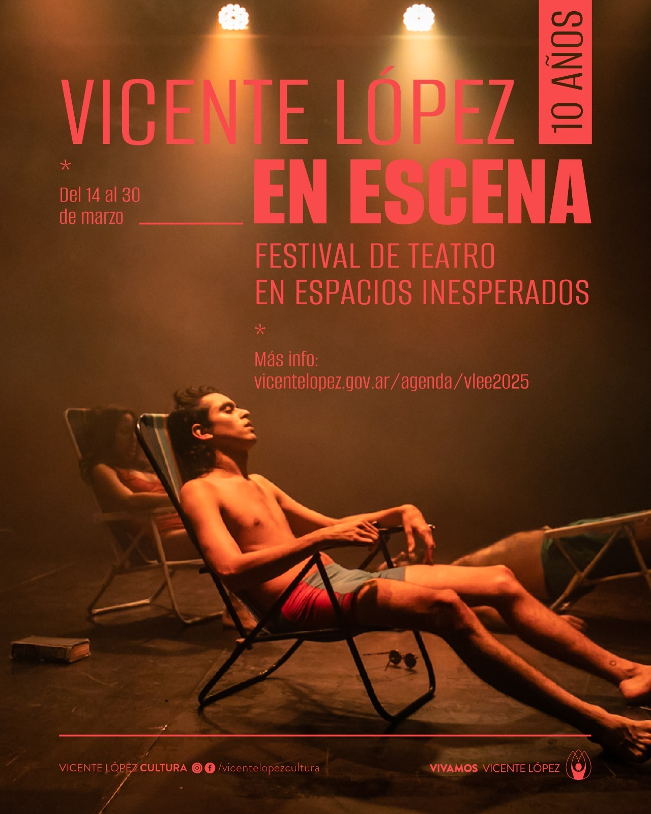 Llega la  10° Edición  de Vicente López en escena. Festival de teatro en espacios inesperados