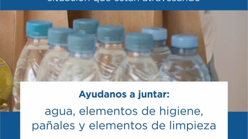Catástrofe en Bahía Blanca: la UCALP recibe donaciones para ayudar a los damnificados