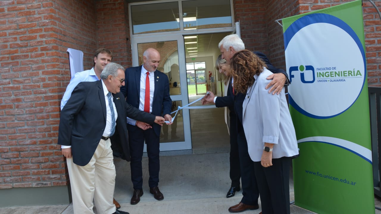 Olavarría : se inauguró el nuevo Edificio de Agrimensura