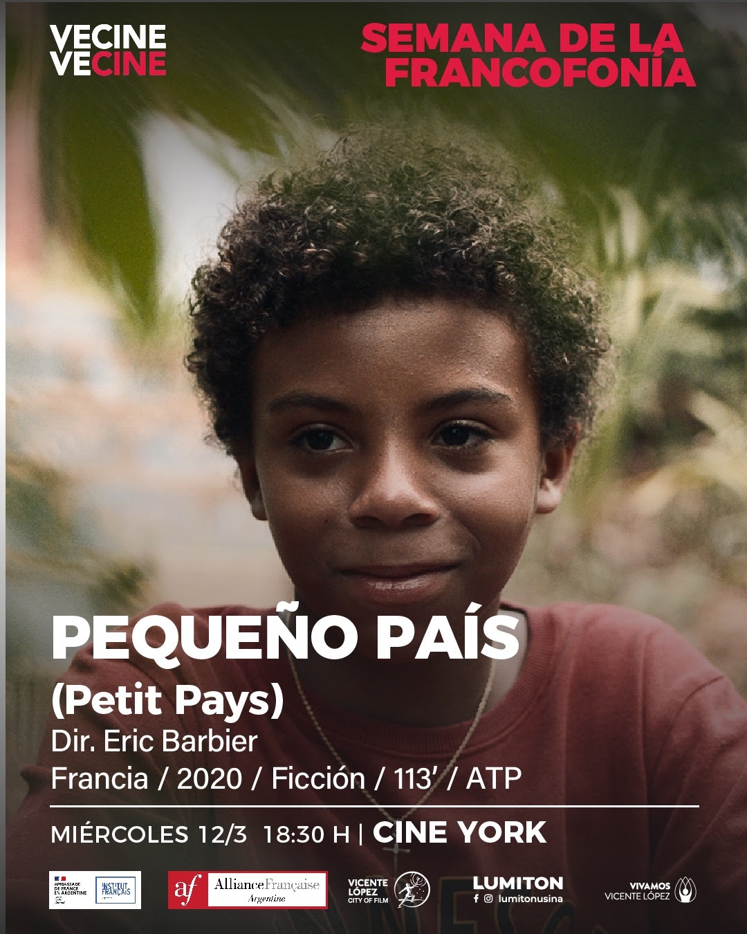 Lumiton junto al Grupo de Embajadas de la Francofonía y las Alianzas Francesas de Buenos Aires celebran la semana de la Francofonía en cine York