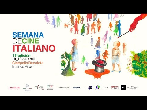 Vuelve la Semana del  Cine italiano. Del 10 al 16 de abril en Cinépolis Recoleta.