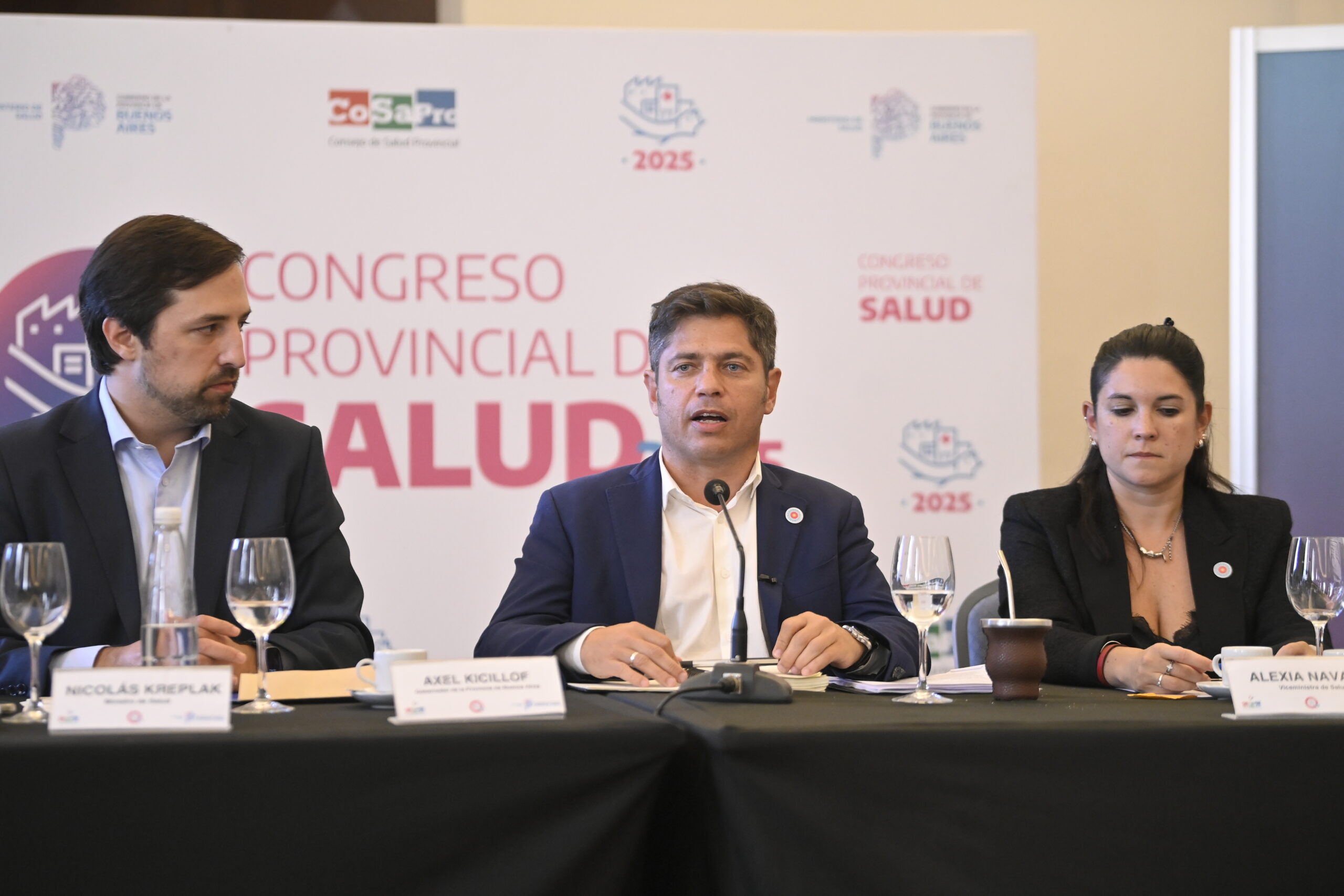 Kicillof: «La salud no es un mercado»