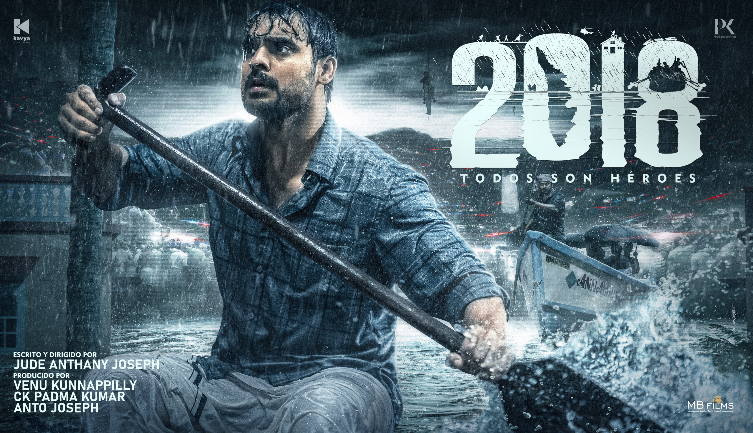 «2018: TODOS SON HÉROES» ¡La historia de las inundaciones de Kerala! Se estrena el 24 de abril