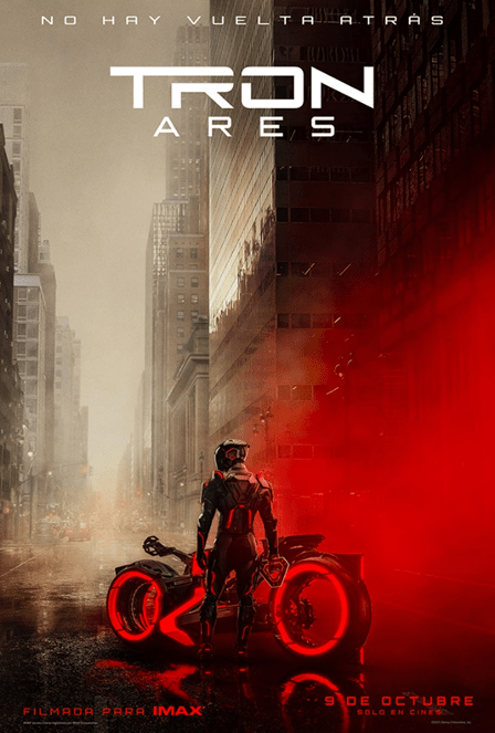 Disney revela el primer tráiler y póster de «TRON: ARES»