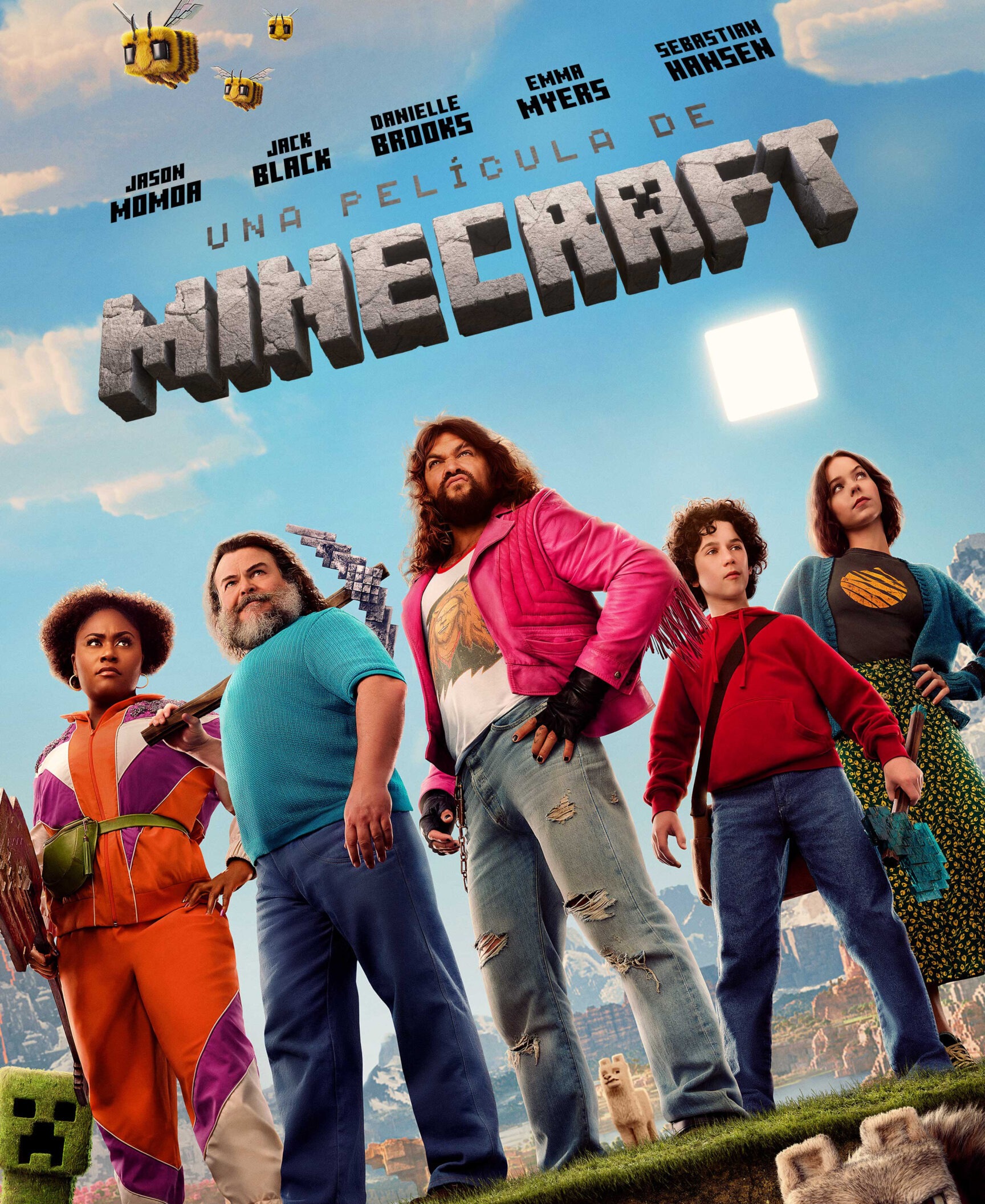  “Una Película de Minecraft”. La podés ver a partir del 3 de abril