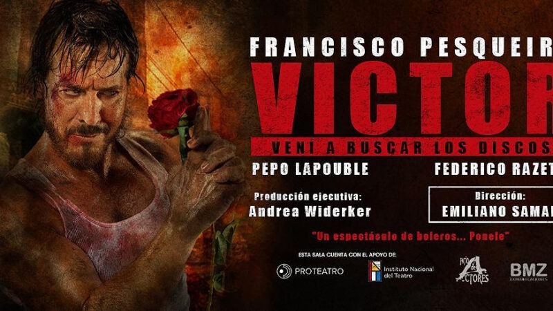 «Victor, vení a buscar los discos” (Un espectáculo de boleros…ponele) se presenta en el Patio de Actores